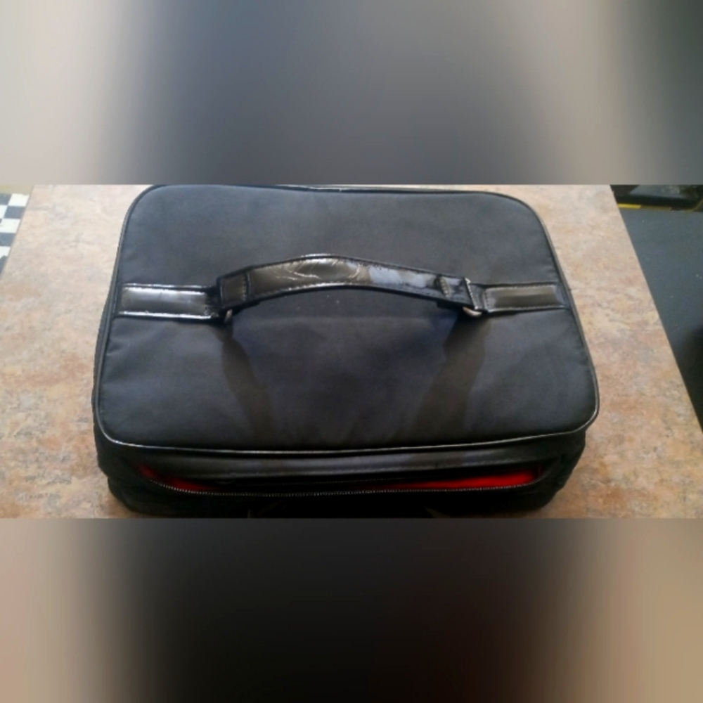 Black ladys  Travel Briefcase with Top Handle